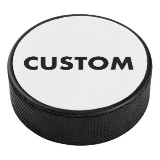 Custom Personalised Regulation Size Hockey Puck