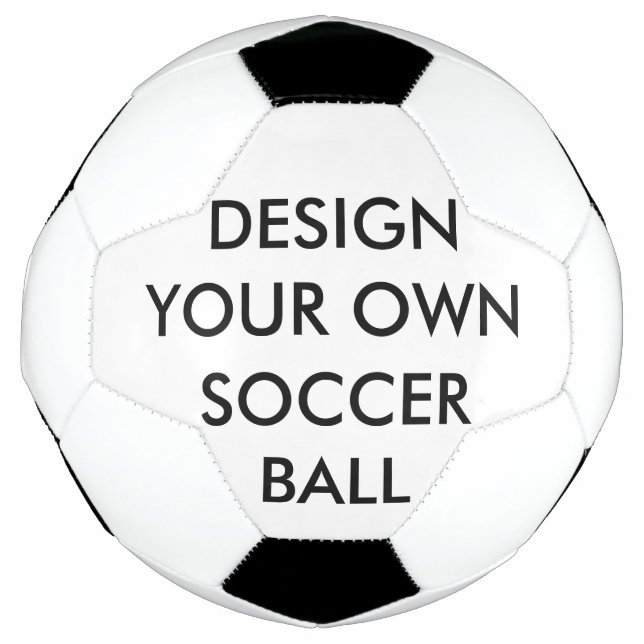 Custom Personalised Regulation Size Soccer Ball (Front)