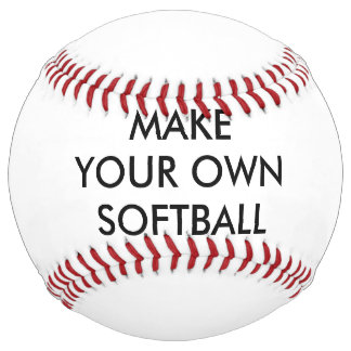 Custom Personalised Regulation Size Softball