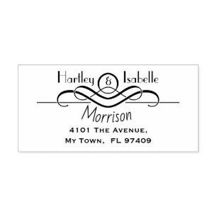 Custom Personalised Return Address Self-inking Stamp