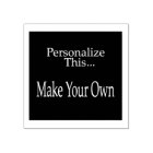 Custom personalised