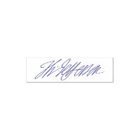 Custom Personalised Self Inking Signature Stamp
