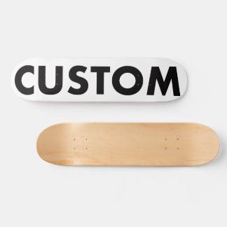 Custom Personalised Skateboard Deck 7.75" (19.7cm)