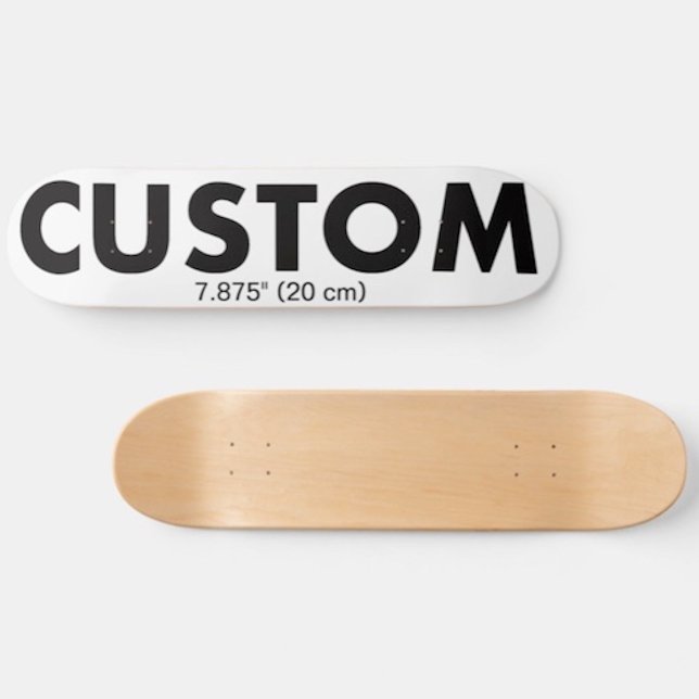 Custom Personalised Skateboard Deck 7.875" (20cm) (Personalized custom Skateboard Deck 7.875 inch (20 cm))