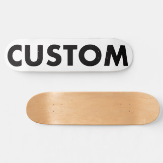 Custom Personalised Skateboard Deck 8.125" 20.64cm