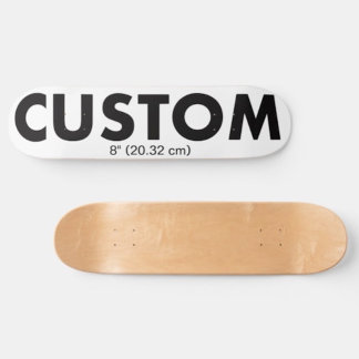 Custom Personalised Skateboard Deck 8" (20.32 cm)