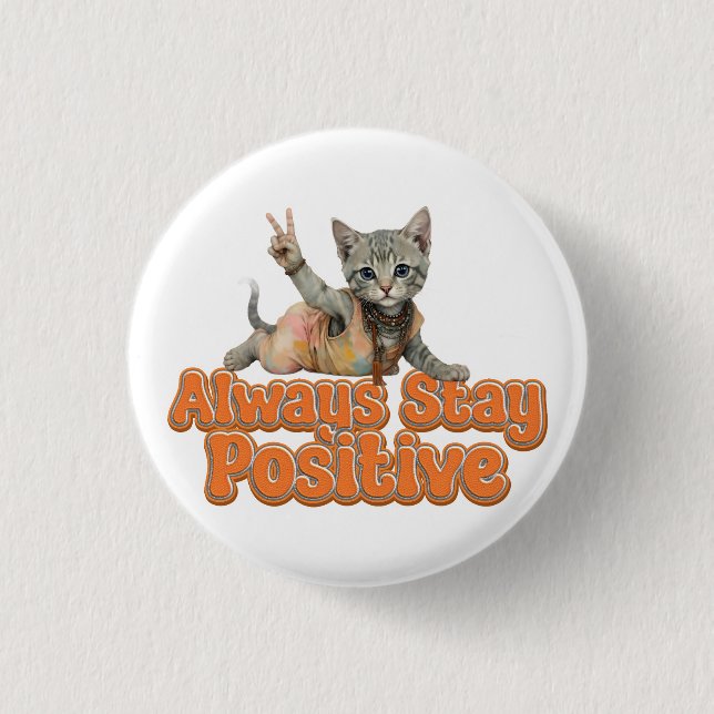 Custom Personalised Sloth Peace Hippie 3 Cm Round Badge (Front)