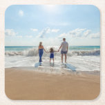 Custom Personalised  Square Paper Coaster<br><div class="desc">Custom Personalised Square Paper Coaster</div>