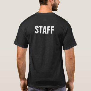 Custom Personalised Staff T-Shirt