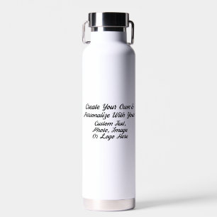 Custom Personalised Stainless Steel Gym Workout Water Bottle
