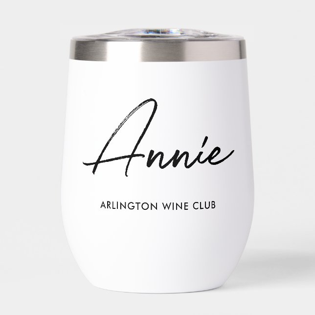 Custom Personalised Supper, Wine or Book Club (Front)