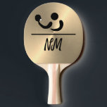 Custom Personalised Table Tennis Bat Ping Pong Paddle<br><div class="desc">Personalised table tennis paddles and bats. Custom ping pong racket with name. Great gift for a table tennis keen player.</div>