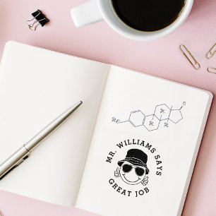 Custom Personalised Teacher Gift   Self-inking Stamp