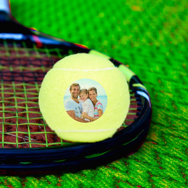 Custom Personalised Tennis Player Photo Balls (Custom Photo Tennis Balls for your favorite Tennis Player. )
