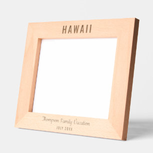 Custom Personalised Text Engraved Picture Etched Frames