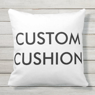 Custom Personalised Throw Pillow Blank Template
