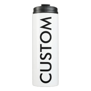 Custom Personalised Vacuum Flask Blank Template Thermal Tumbler