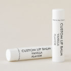Custom Personalised VANILLA Flavour Lip Balm