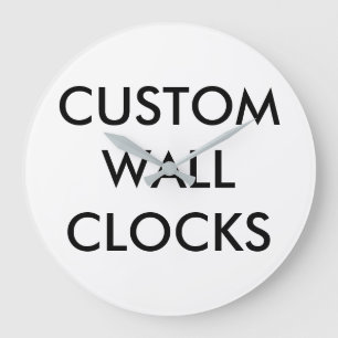 Custom Personalised Wall Clock Blank Template