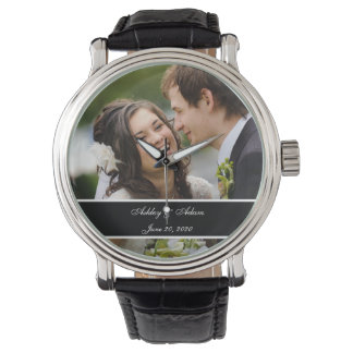Custom Personalised Wedding Photo Keepsake Watch