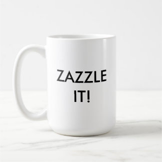 Custom Personalised White Mug Blank Template