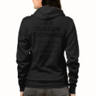 Custom Personalised WOMENS HEATHER GREY ZIP HOODIE