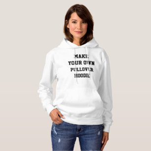 Custom Personalised Women's PULLOVER HOODIE