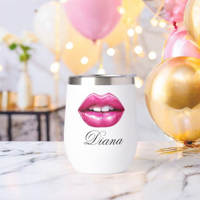 Custom Personalised Your Name Lips  (Bachelor Party)
