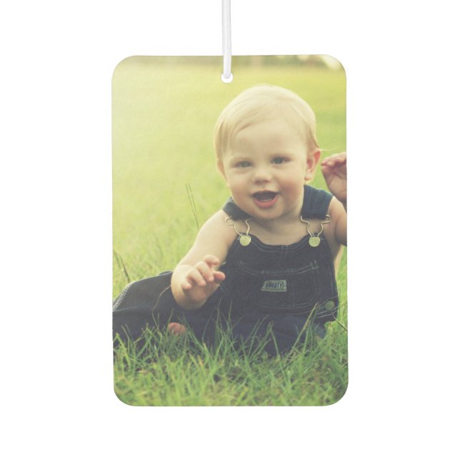Custom Personalised Your Photo Car Air Freshener (Front)