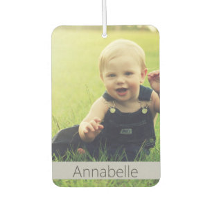 Custom Personalised Your Text Photo Car Car Air Freshener