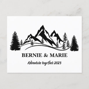 CUSTOM PERSONALIZE ADVENTURE TOGETHER POSTCARD