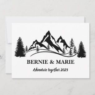 CUSTOM PERSONALIZE ADVENTURE TOGETHER SAVE THE DATE