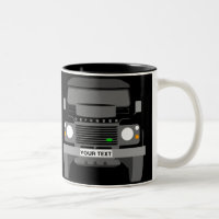 Custom Personalize Classic Land Rover mug