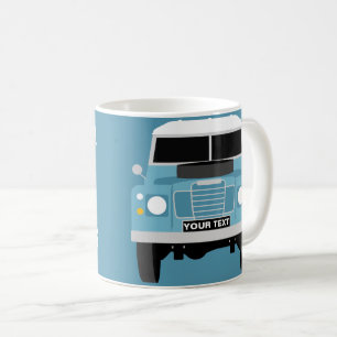 Custom Personalize Classic Land Rover Series 3 mug