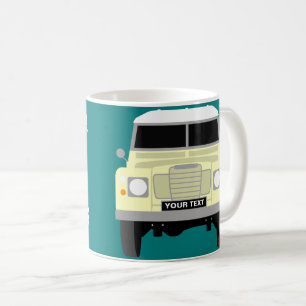 Custom Personalize Classic Land Rover Series 3 mug