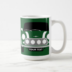 CUSTOM PERSONALIZE CLASSIC MINI CaR Coffee Mug