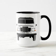 Custom Personalize Classic Mk3 Land Rover mug