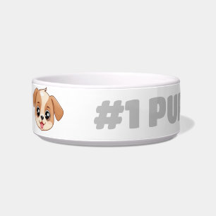Custom Personalized Cute Pet Dog Bowl Gift Idea