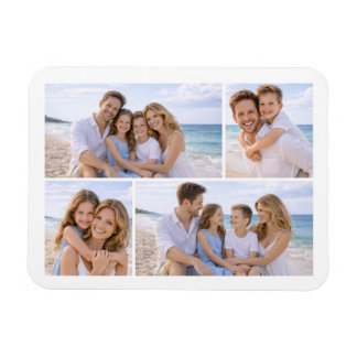 Custom Personalized Family Photo Magnet