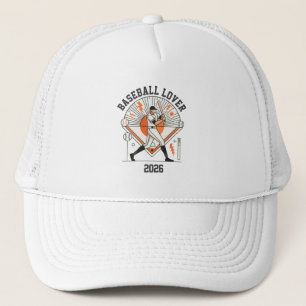 Custom Personalized Global Baseball 2026 Trucker Hat