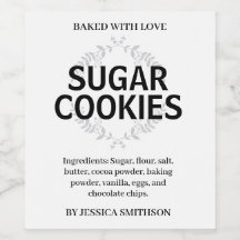 Custom Personalized Homemade label HM001_02sqv1