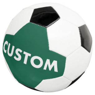 Custom Personalized HUNTER GREEN Football