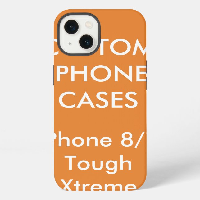 Custom Personalized iPhone 8 Tough Protective Case (Back)