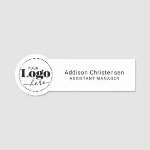 Custom Personalized Logo Business Name Tag