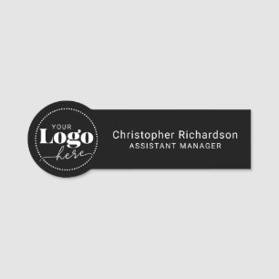 Custom Personalized Logo Business Name Tag