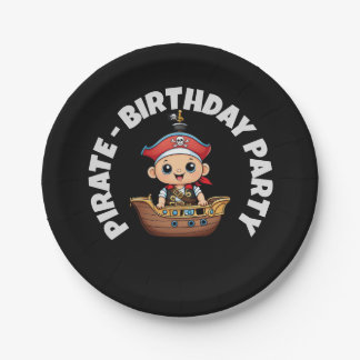 Custom Personalized Paper Plate Birthday Party