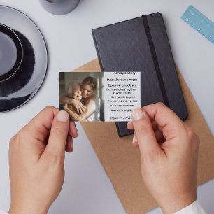 Custom personalized photo message for Mother's Day Magnet
