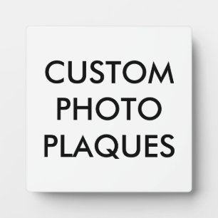 Custom Personalized Photo Plaque Blank Template