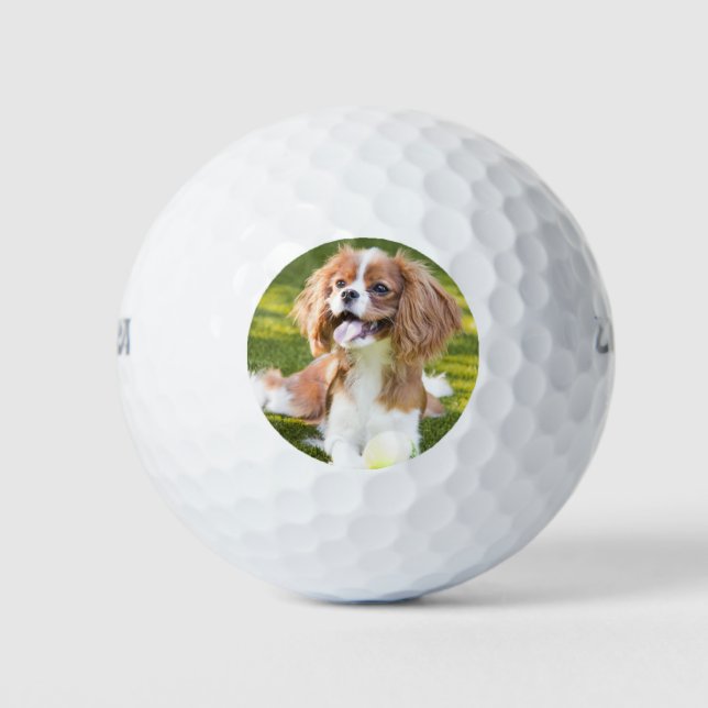 Custom Pet Add Your Photo  Golf Balls (Front)