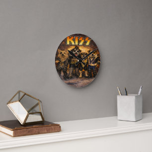 Custom Pet Art Acrylic Wall Clock – 10.75" Modern